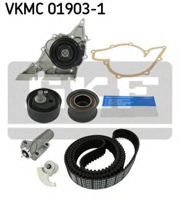 Водяний насос + комплект зубчастого ременя SKF VKMC 01903-1