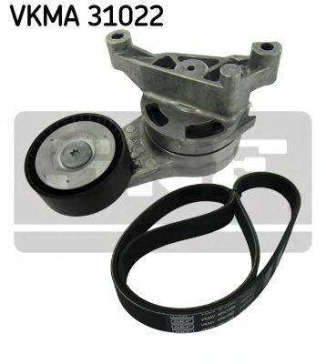 Полікліновий ремінний комплект SKF VKMA 31022