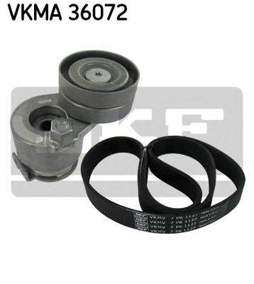 Полікліновий ремінний комплект SKF VKMA 36072