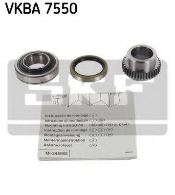 Комплект підшипника ступиці колеса SKF VKBA 7550