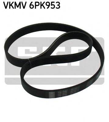 Полікліновий ремінь SKF VKMV 6PK953