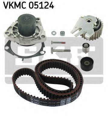 Водяний насос + комплект зубчастого ременя SKF VKMC 05124