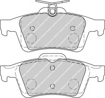 Комплект гальмівних колодок, дискове гальмо FERODO FDB1931