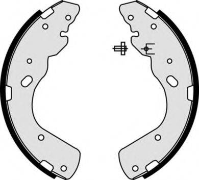 Комплект гальмівних колодок BREMBO S 23 576