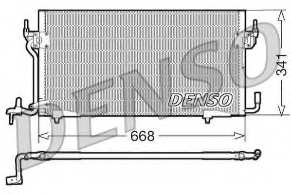 Конденсатор, кондиціонер DENSO DCN07060