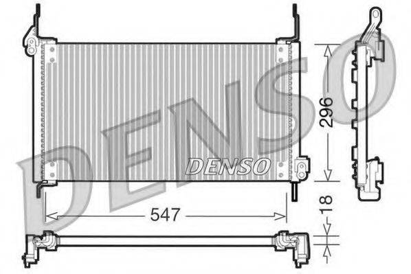 Конденсатор, кондиціонер DENSO DCN09016