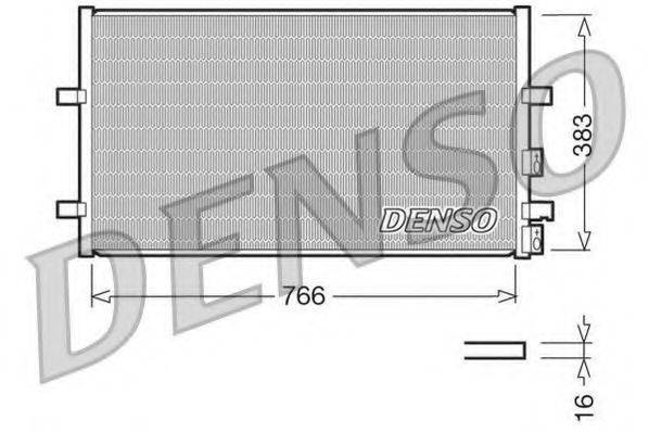 Конденсатор, кондиціонер DENSO DCN10009