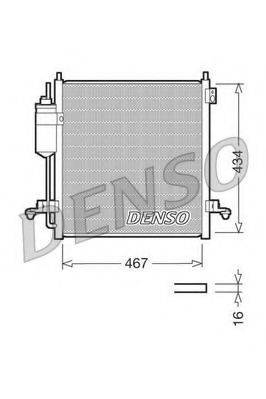 Конденсатор, кондиціонер DENSO DCN45001