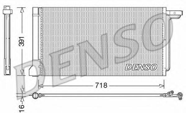 Конденсатор, кондиціонер DENSO DCN10028