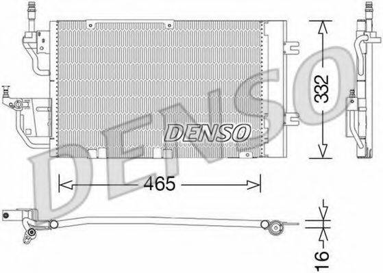 Конденсатор, кондиціонер DENSO DCN20037