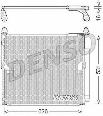 Конденсатор, кондиціонер DENSO DCN50038