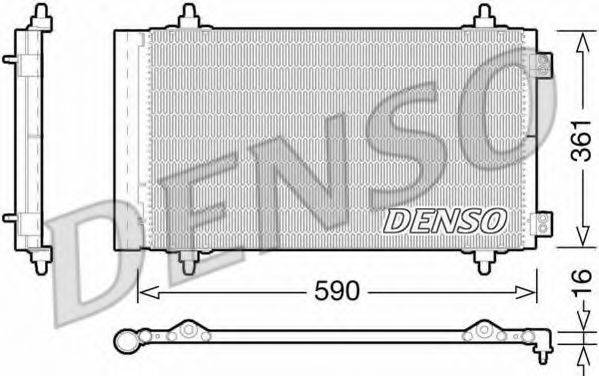 Конденсатор, кондиціонер DENSO DCN21018