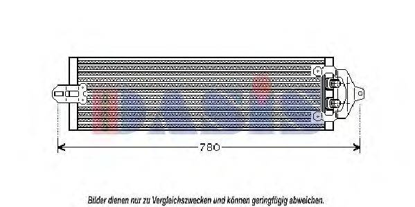 AKS DASIS 046002N масляний радіатор, моторне масло