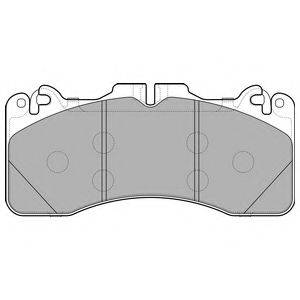 Комплект гальмівних колодок, дискове гальмо DELPHI LP2760