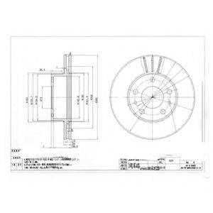 гальмівний диск DELPHI BG2846