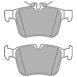 Комплект гальмівних колодок, дискове гальмо DELPHI LP2763