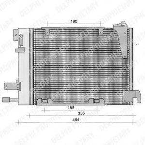 Конденсатор, кондиціонер DELPHI TSP0225221