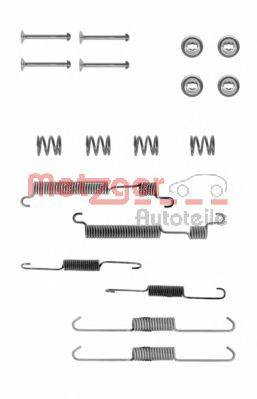 Комплектуючі, гальмівна колодка METZGER 105-0770