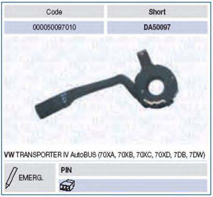 Вимикач на колонці кермового керування MAGNETI MARELLI 000050097010